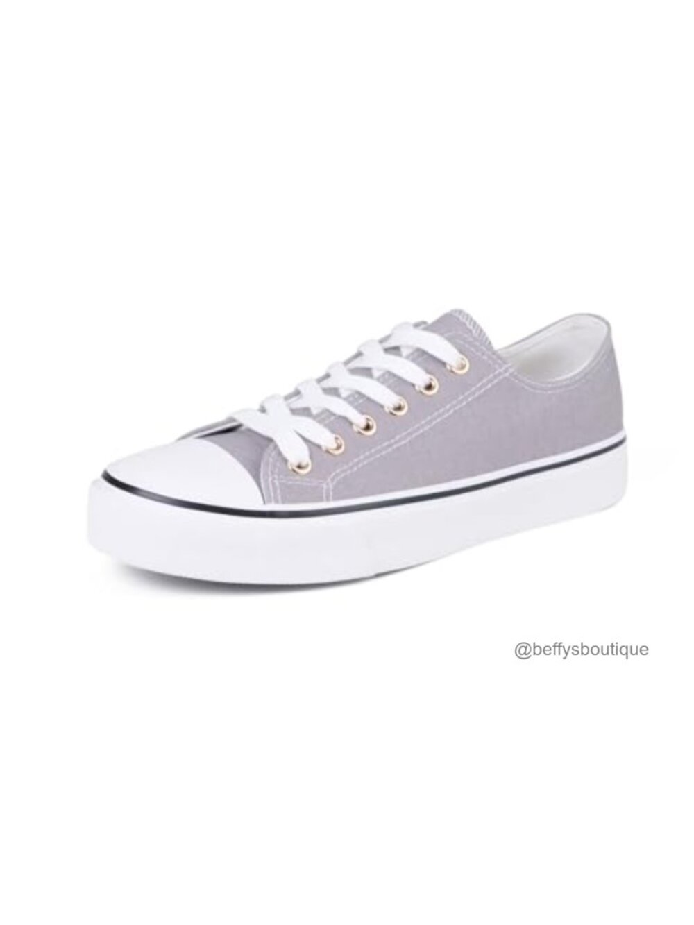 Women's Classic Low Top Canvas Sneakers Lace Up Fashion Tennis Shoes